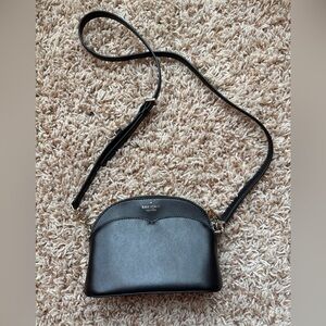 Kate Spade Black Leather Crossbody Bag